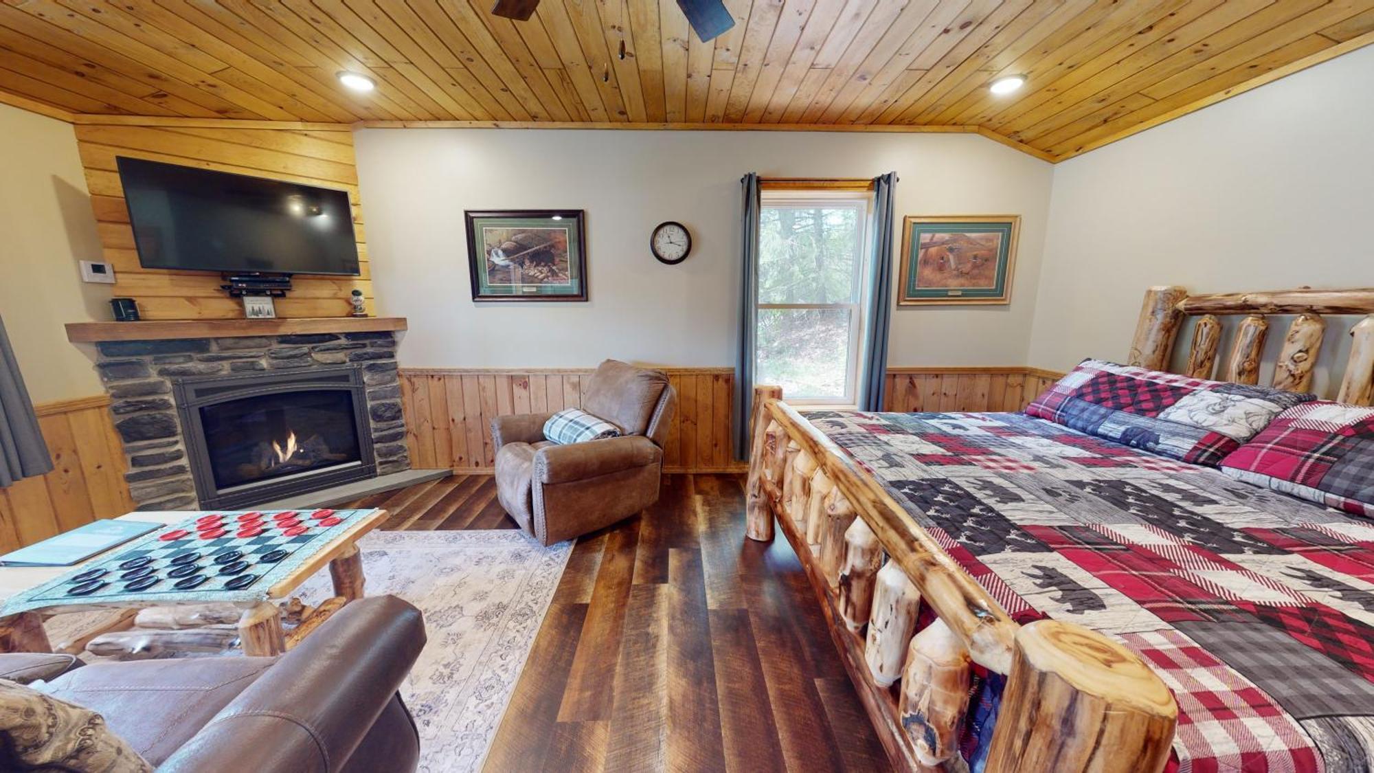 Rough Cut Lodge Gaines Exteriör bild