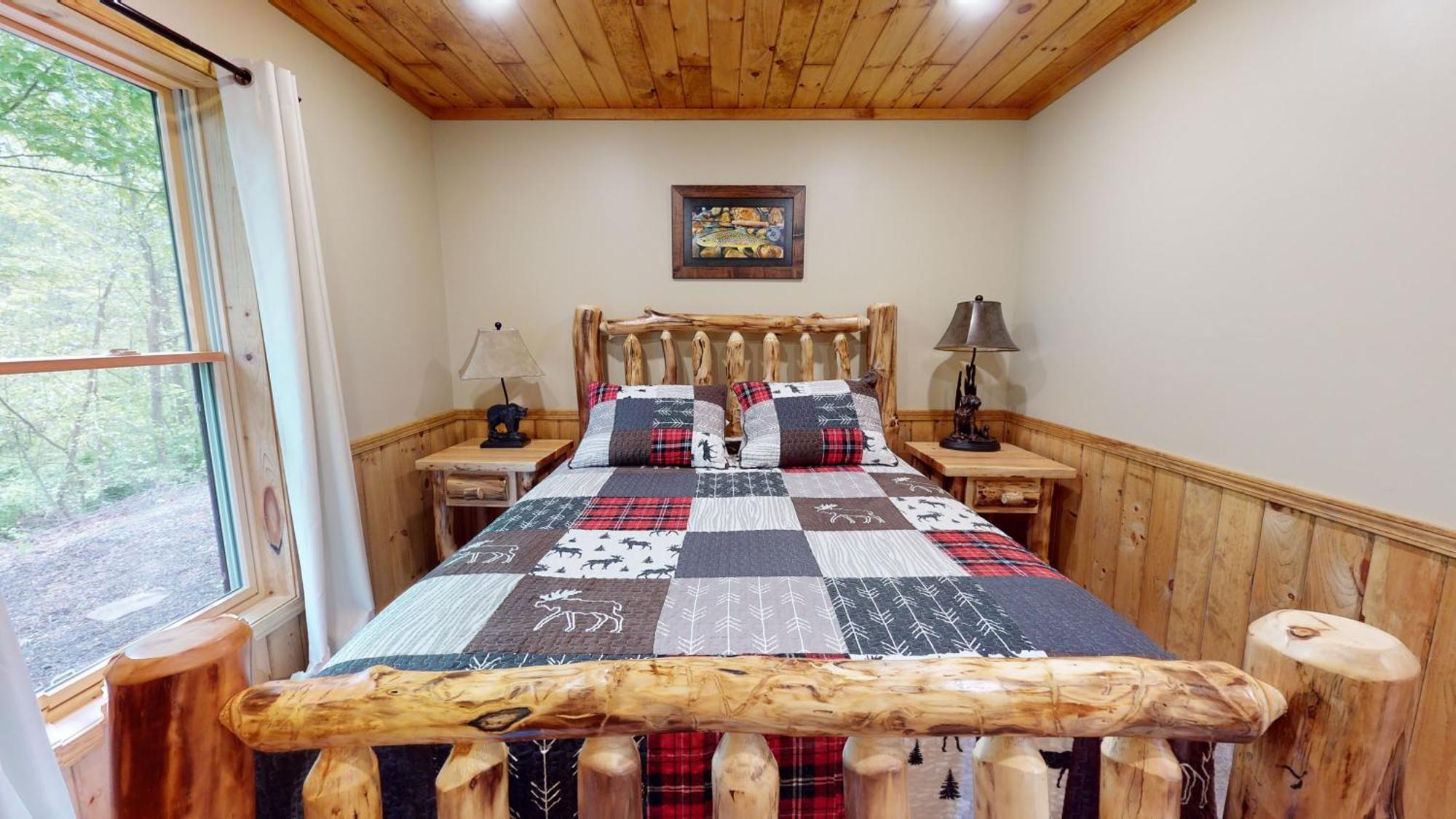 Rough Cut Lodge Gaines Exteriör bild